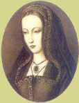 Juana I de Castela, com base no retrato pintado por Master of the Life of St. Joseph. 