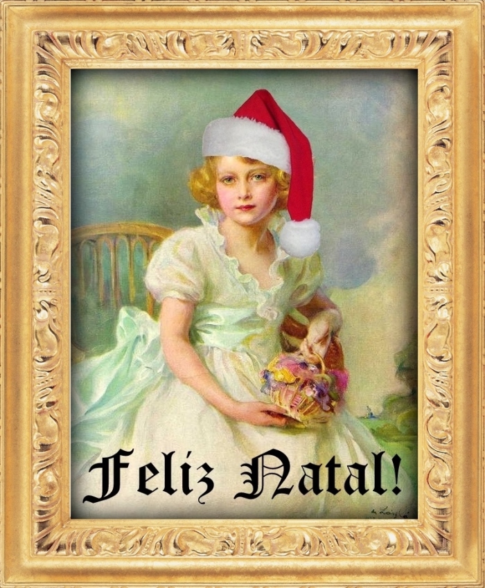 O Rainhas Trágicas gostaria de desejar para todos os seus leitores e leitoras um natal repleto de alegria, paz e saúde. Boas Festas! (imagem: Rainha Elizabeth II aos 7 anos de idade por Philip de László, 1933).